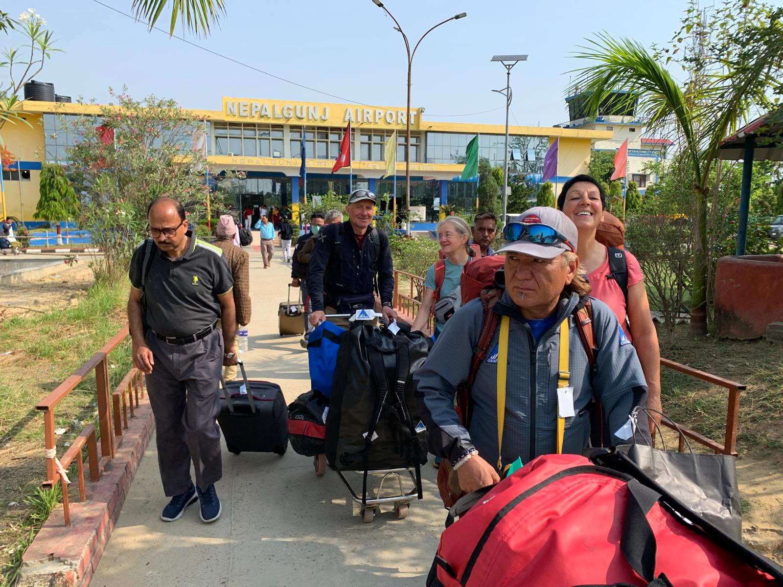 Ankunft in Nepalgunj