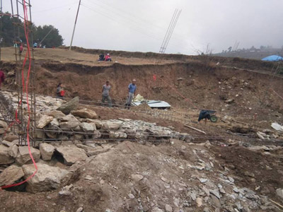 Start der Bauarbeiten