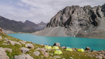 Trekking-Rundreise im hohen Tien-Shan<br />im Sommer 2015