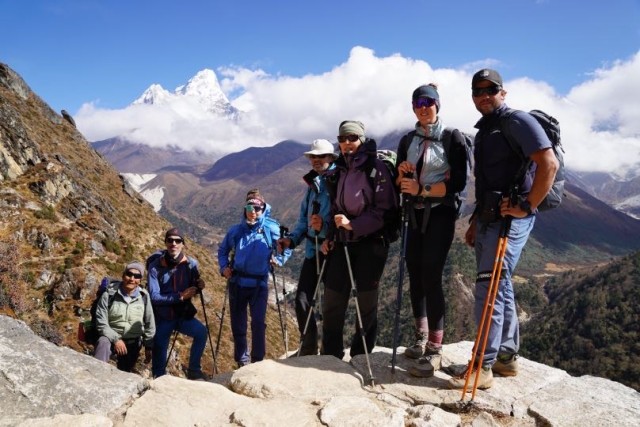 Abstieg-unduuml;ber-Phortse-nach-Namche-Bazaar