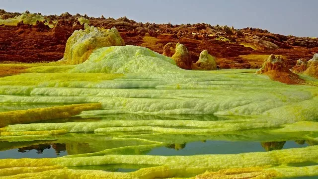 Dallol Äthiopien Danakil Senke