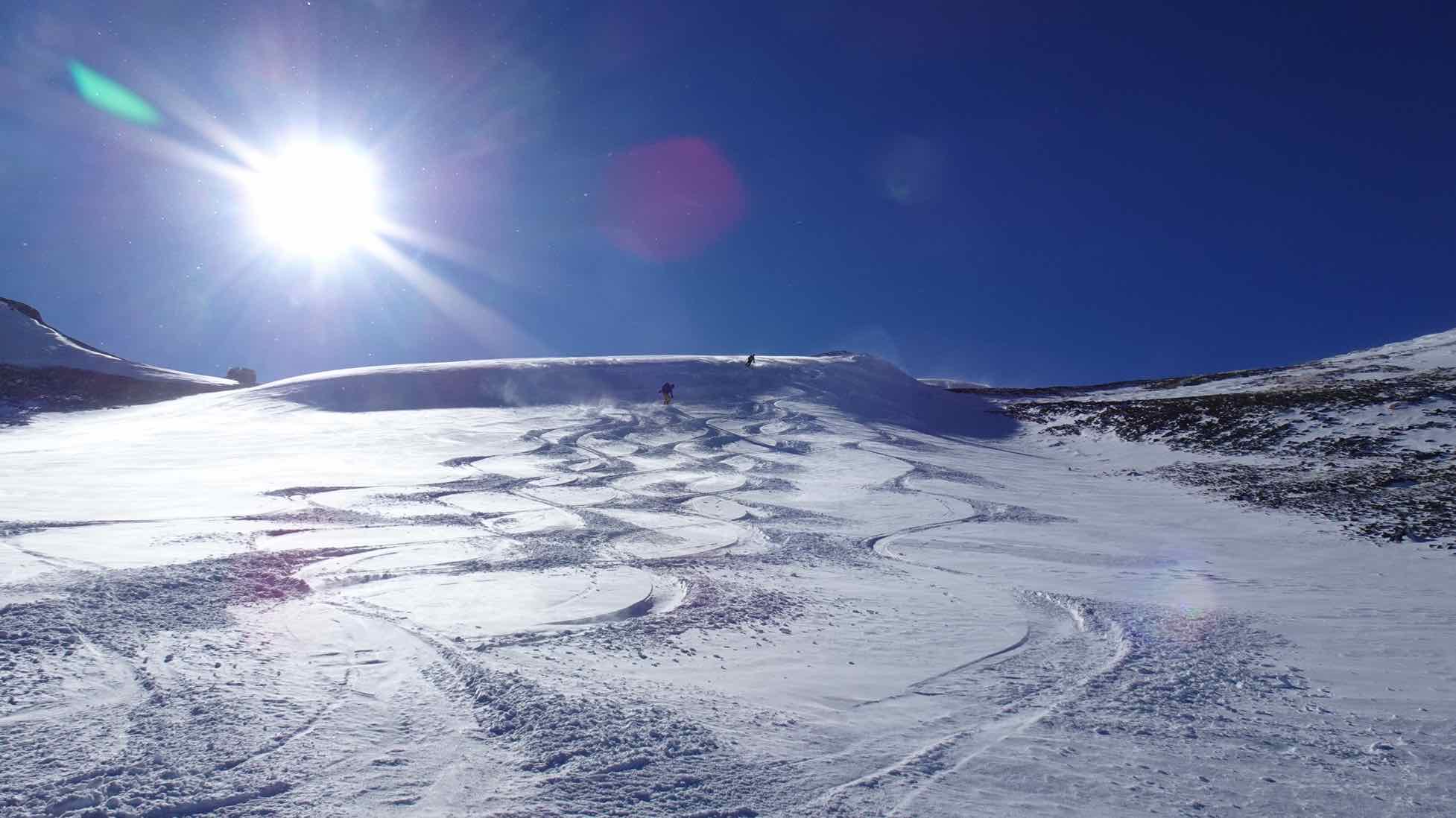 Unsere Spuren am Aragats