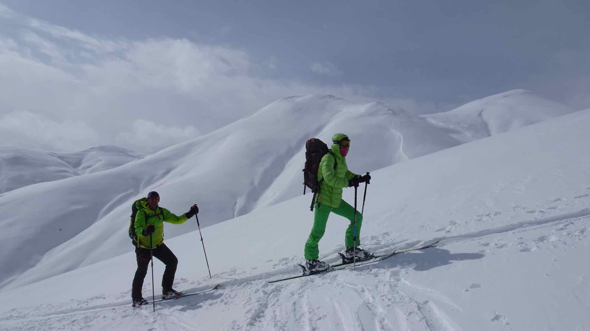 Aufstieg auf den Teksar in Armenien