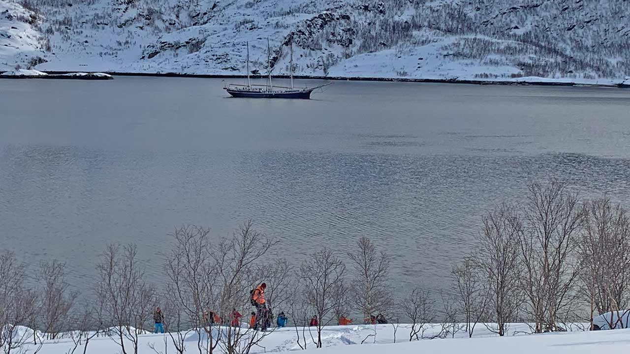 Blick auf die Rembrandt van Rijn.