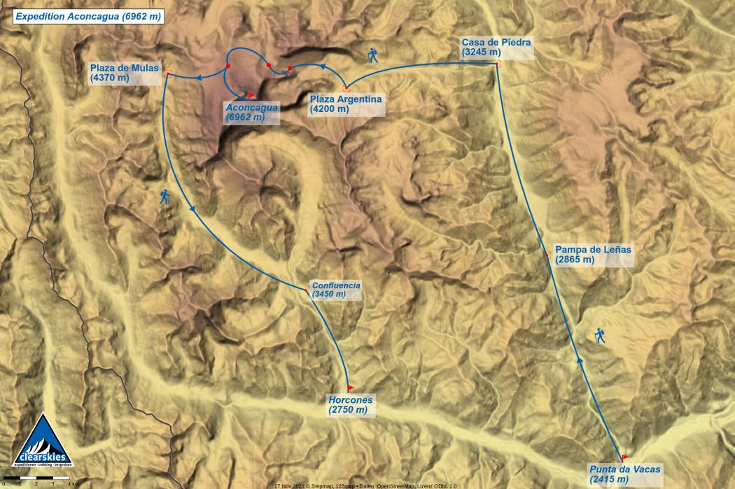 aconcagua Besteigung 360
